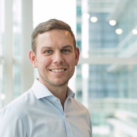 Portrait of Nate smiling