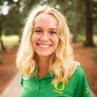 Headshot of Tallulah smiling